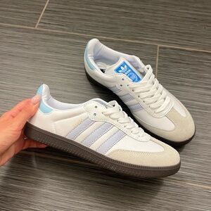 Adidas samba sneakers women’s 6.5 sambas blue white